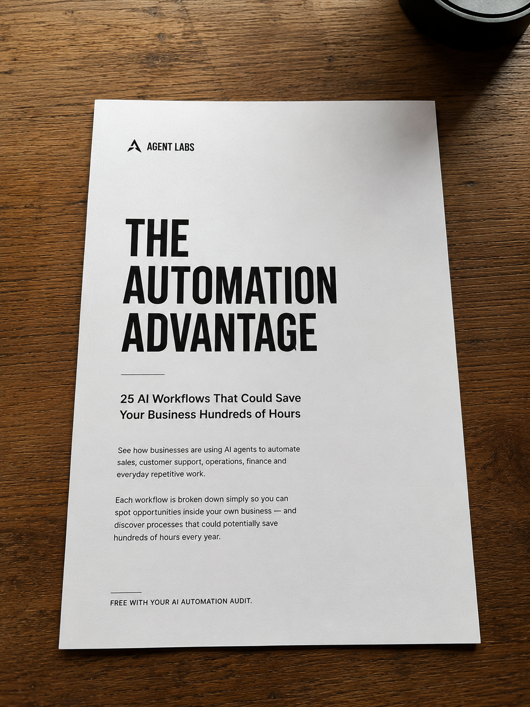 The Automation Advantage